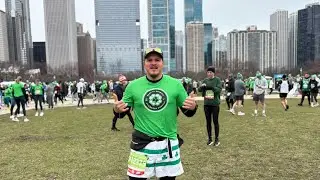 Race day! #shamrockshuffle