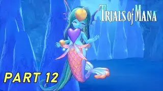 TRIALS OF MANA walkthrough PART 12 -- Snow Hamlet Alrant, Frostbite Fields, MACHINE GOLEM BOSS FIGHT