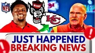 💥🏈 MASSIVE $12 MILLION MOVE! NC STATE STAR TO KC CHIEFS! ESPN VERIFIES TRADE! CHIEFS NEWS