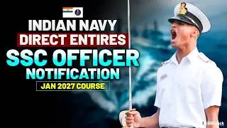 Indian Navy Notification SSC Officer Entry January 2027 Course