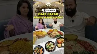 🔥 450+ Dishes! HUGE Family Biryani Thali in Mumbai | Cafe Safar Oshiwara Review