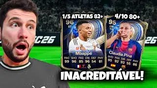 OS TOTYS ESTÃO VINDO NESSES PACKS ALEATORIOS! 😱 ABRI MAIS DE 30K DE FC POINTS E OLHA OQ ACONTECEU..