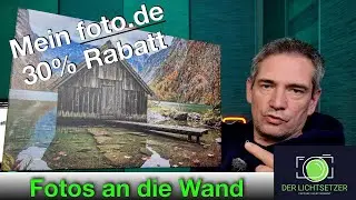 Mein Foto an die Wand bringen - Verschieden Formate drucken lassen