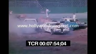 Evel Knievel Jumps at The LA Coliseum February 18, 1973