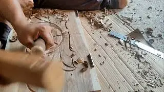 Wood carving 