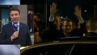 Soir&eacute;e de Macron &agrave; La Rotonde: 