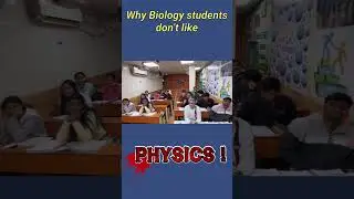 Why Biology students don't like Physics? | #biology #funny #answer #comment | JPT | #see #video