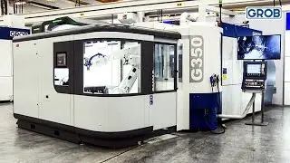G350 &ndash; Pallet changer system and robot arm | Palettenwechselsystem und Roboterarm