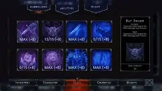 Katana and Dagger build - Vampire's falls: Origins