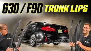 Installing Every TRUNK LIP on a BMW F90 M5 / G30 5 Series