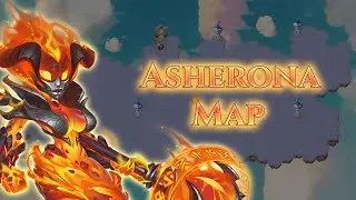 Карта Ашероны из Hero Wars: Таинственный остров