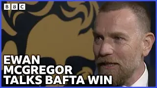 Ewan McGregor On Winning Outstanding Contribution to Film and Television | BAFTA Scotland Awards