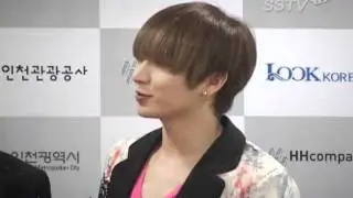 110813 SSTV Incheon Korean Music Wave Interview - Super Junior & 2pm
