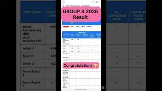 GROUP 4 2025 RESULT | Achiever | #tnpsc #group4 #group4result