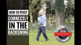 GOLF - How To TURN (Pivot) Correctly In The BACKSWING
