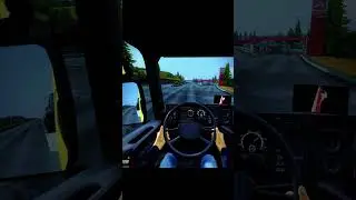 हाईवे पर ट्रक की स्मूद ड्राइव | Truck Highway Driving Vlog#Shorth #trucksimulator #gaming