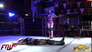 Candy Cartwright Cartwheel Elbow Drop