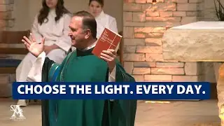 Choose the light. Every day ~ Father Bob Stec Homily from 01.25.2026