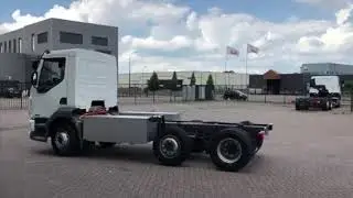 GINAF 100% electric vehicle test drive | based vehicle DAF LF