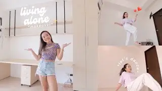 Living Alone *days* | Office Makeover, Monthly Bills, and My *Kpop Dance Workout!