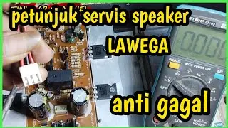 speaker aktif lawega berdengung input tidak ada suara