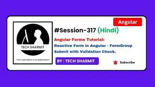 Angular Reactive Forms in Hindi: Form Submit with Validation Check & markAllAsTouched() (Ep-317)