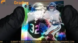 SNC Grading: 2019 Panini Illusions David Montgomery #91 Rookie Card Review (1623936827781)
