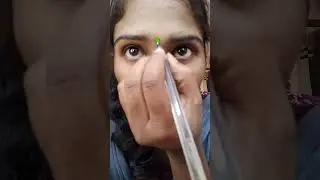 bindi hack 80#bindihack#simplestyle#bottustyles#bindistyles#kavyasreefashionthoughts#simpletrick
