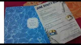 MY ENVY BOX JUNE 2017 | Unboxing & Review | Dia Beauty Blossoms