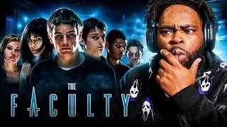 The Faculty (1998) FIRST TIME WATCHING | The Creepiest High School Ever 😳👽