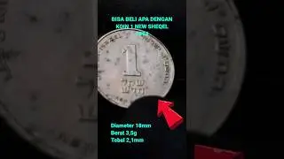 BISA BELI APA DENGAN KOIN KUNO...??? #bank #kurs #koinlogam #rupiah #indonesia #israel #koinkuno