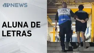 Universit&aacute;ria &eacute; presa por tr&aacute;fico de drogas na UFF de Niter&oacute;i