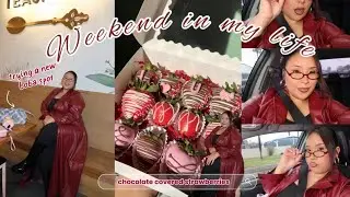 Weekend in my life | First vlog of 2026 🎉 | New Chapter!? 🍓🤎
