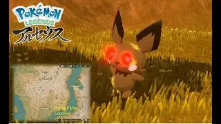 Alpha Pichu (Location)!! - Pok&eacute;mon Legends: Arceus