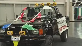 'Back to the Future' replica vehicles on display at Fan Expo Portland