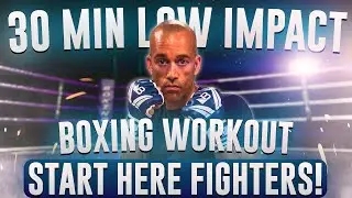 30 Minute Boxing Workout // All levels // Low Impact // NateBowerFitness