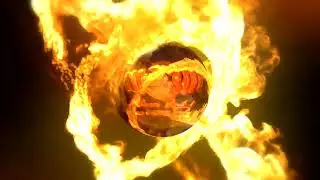 INTRO FOGO - Epic Intro Fire Animation - Fire Intro Template, LOGOTIPO FOGO, LOGO FOGO, VINHETA FOGO