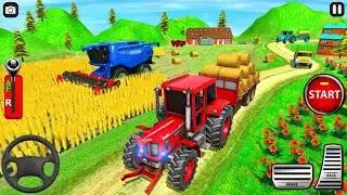 Heavy Tractor Trolley Loading Cargo Transport Simulator Android Gameplay #2023