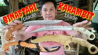 KARAMBIT AT BINASTARI BLADE ORDER NG KA-MASTER