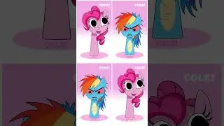 Sprunki OC Pinky Pie and Rainbow Dash Phase 4 Incredibox #sprunki #animation #incredibox