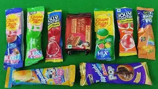 Candy lollipop and sweet chocolate Unboxing| Yummy Rainbow Lollipop unpacking satisfying ASMR video 