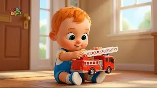 Baby Hero with Toy Vehicles! Garbage Truck, Fire Truck & Ambulance Song for Kids