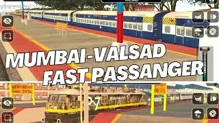 #09023Mumbai ctrl-Valsad Fast passanger gameplay in #irts#trainzsimulator#its#gaming#harshilgamingyt
