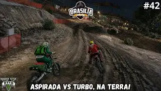 🏍️ DISPUTA INSANA ENTRE A CRF 450 ASPIRADA E A TURBINADA NA CORRIDA NA LAMA! BRASILIA RP 1 🌱