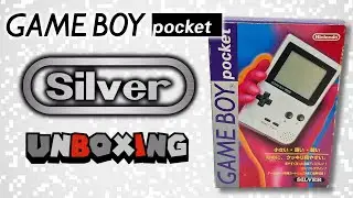 Nintendo Gameboy Pocket | Silver | MGB-001 | Unboxing | Review
