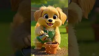 Wof Wof Learns to Grow 🌱🐶what would you like to see next?#shorts #shorts