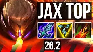 JAX vs URGOT (TOP) | NA Challenger | 26.2