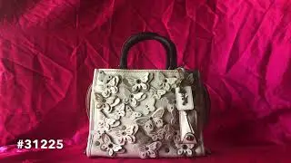 Her Purse Palace | Neiman Marcus COACH Rogue 25 Butterfly + Tea Rose 1941 Clutch