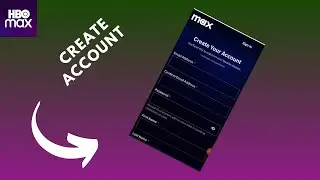 how to create hbo max account