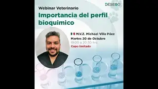 Webinar Veterinario: Importancia del perfil bioquímico